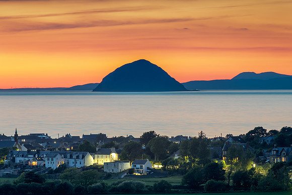 Ballantrae at dusk