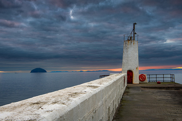 Girvan harbour