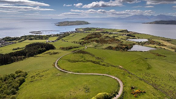Millport String road looking South