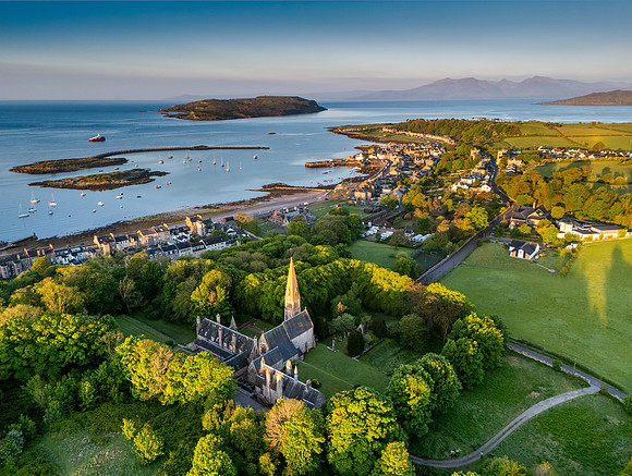 Morning light Millport Cathedral