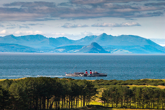 The Waverly and Arran from Turnberry