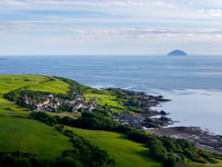 Dunure and Ailsa Craig