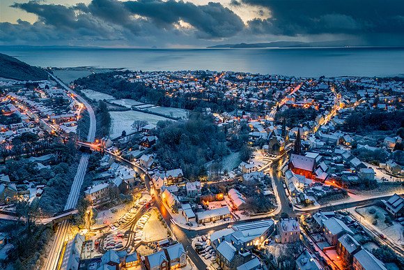 West Kilbride in the snow