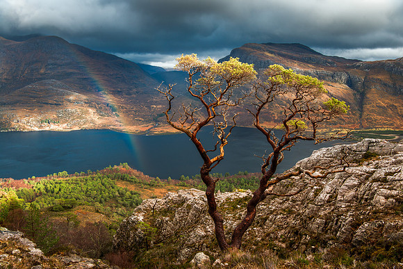 Rainbow over Loch Maree