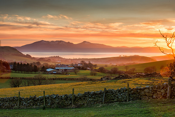 View to Arran from West Kilbride