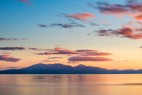 Arran at sunset
