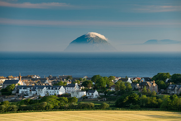 Ailsa Craig from Ballantrae