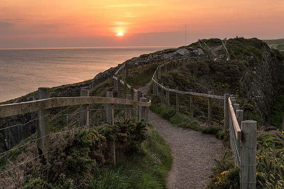 The path to Portpatrick from Dunskey