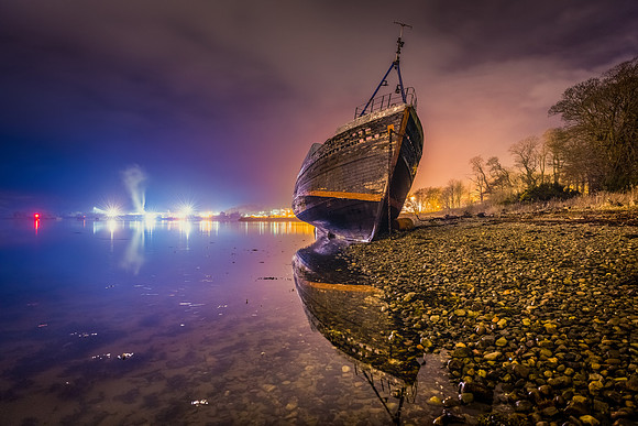 The old ship at Corpach