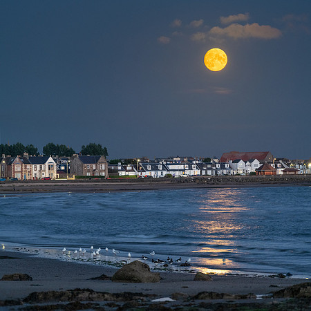 Harvest Moon, Ardrossan South Beach.