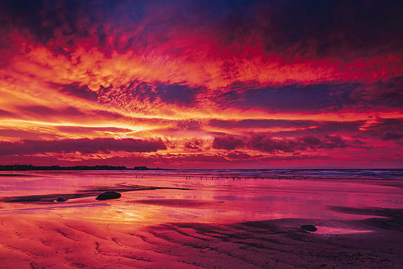 Ardrossan South Beach Sunrise