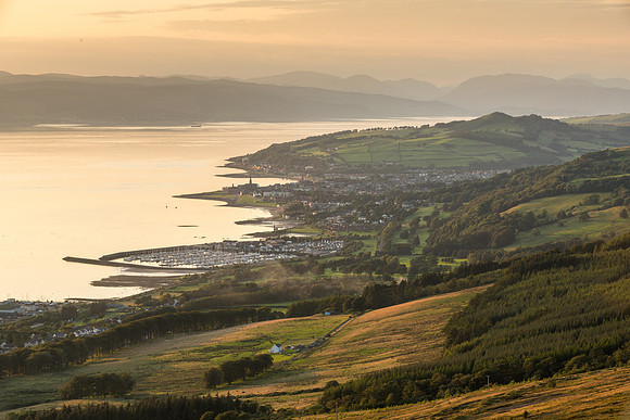 Largs from Kaim Hil