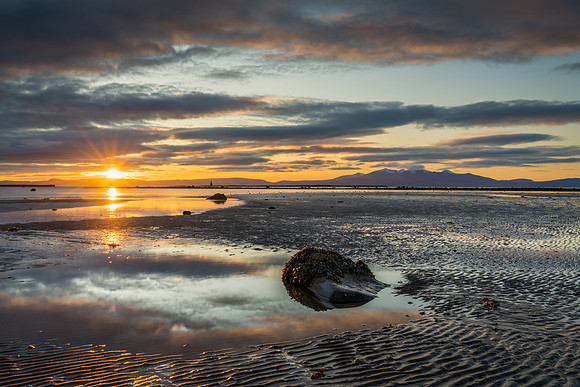 Ayrshire sunset at Seamill