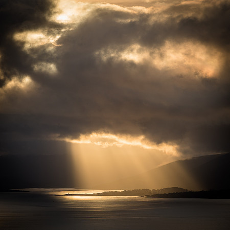 Rays over Bute and the Inner clyde Square
