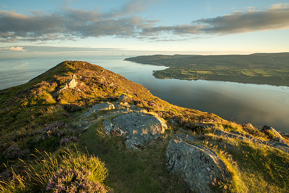 looking to Kings Cross from Holy Isle