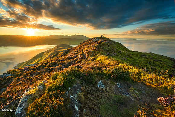 View to Arran from Holy Isle