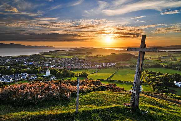 Sunset over West Kilbride