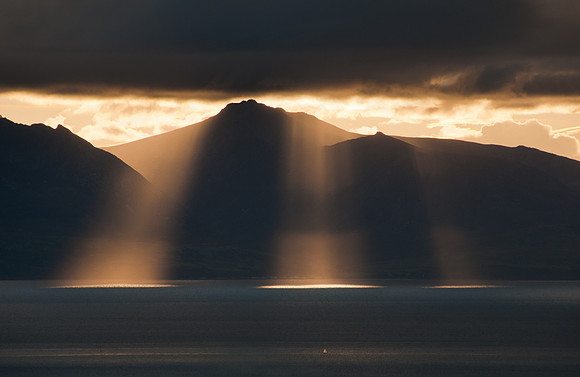 Yacht Passing Arran