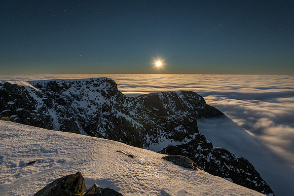Moonlight Gully From Ben Nevis summit