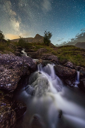 Glen Sannox at night