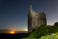 Comet and Greenan Castle