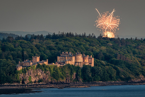 Fireworks at Culzean Castle