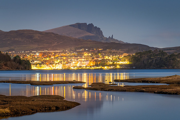 Portree and the Old man of Storr