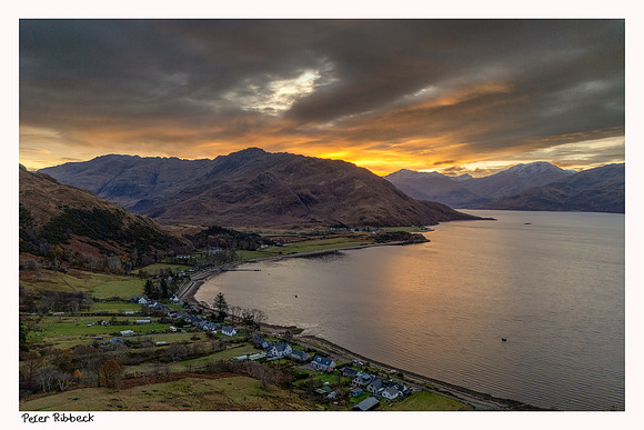 Sunrise at Arnisdale