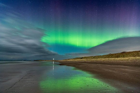 Northern Lights at Turnberry