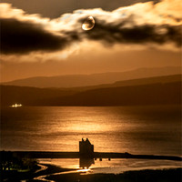 Moonlight Over Lochranza Castle, Isle of Arran