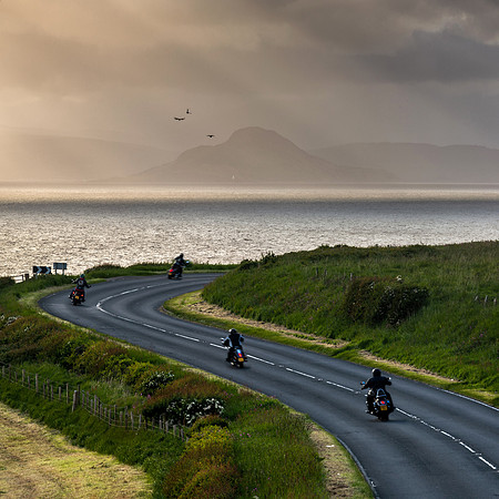 Electric GlideLooking to Holy Isle.
